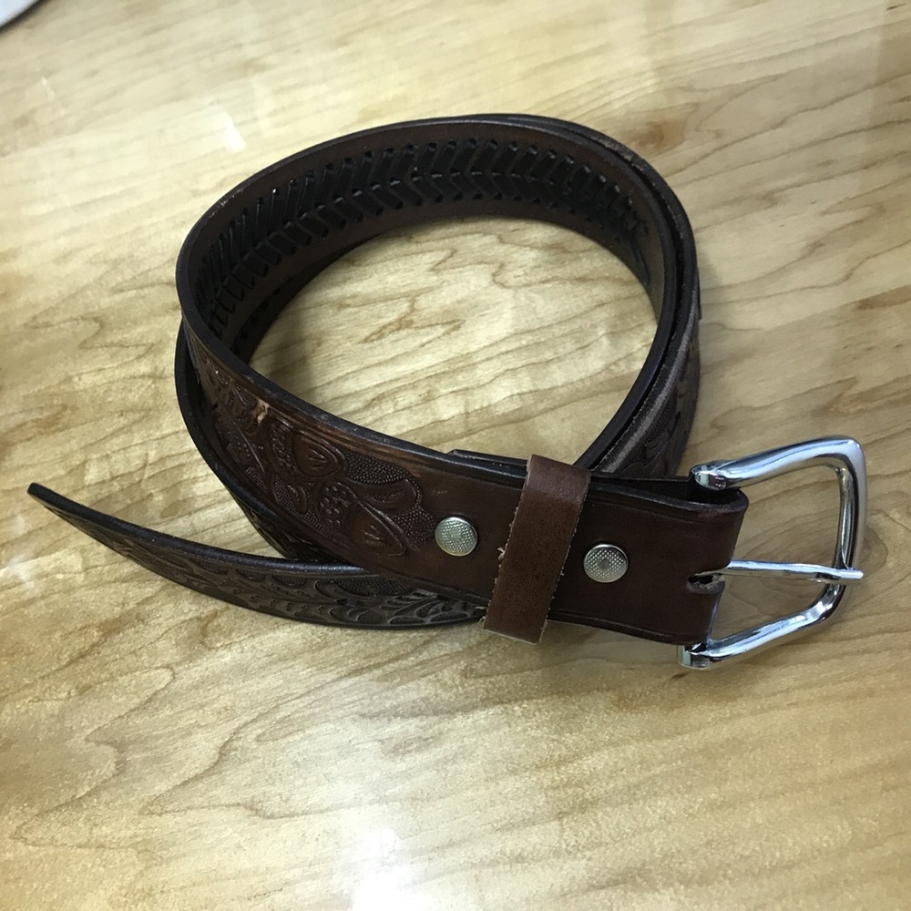 Size 38 leather belt